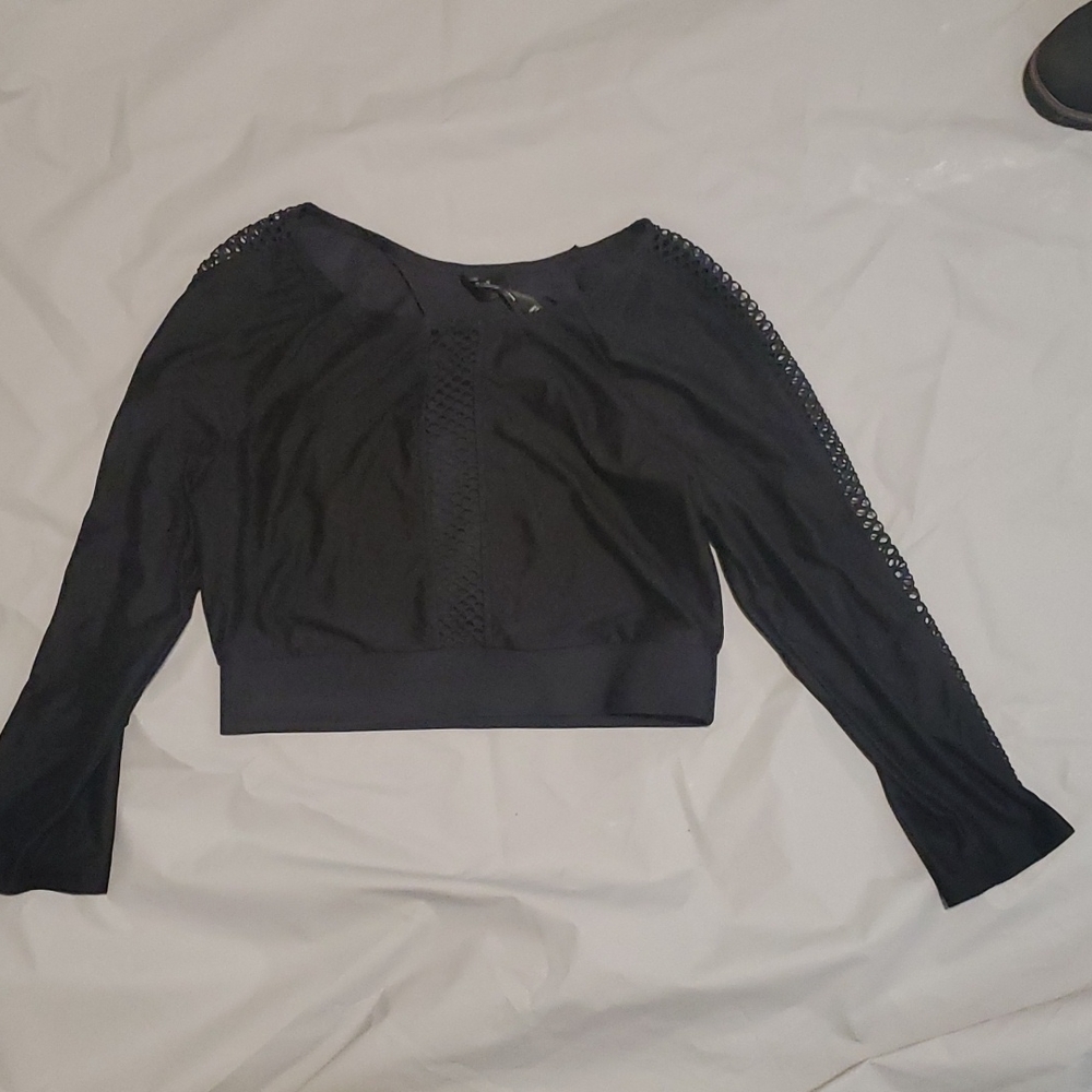 Victoria secret crop top with net